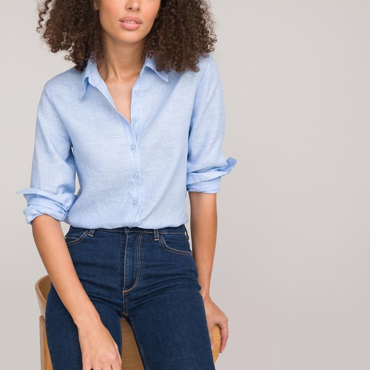 Produktbild La Redoute Collections Langärmelige Bluse (38)