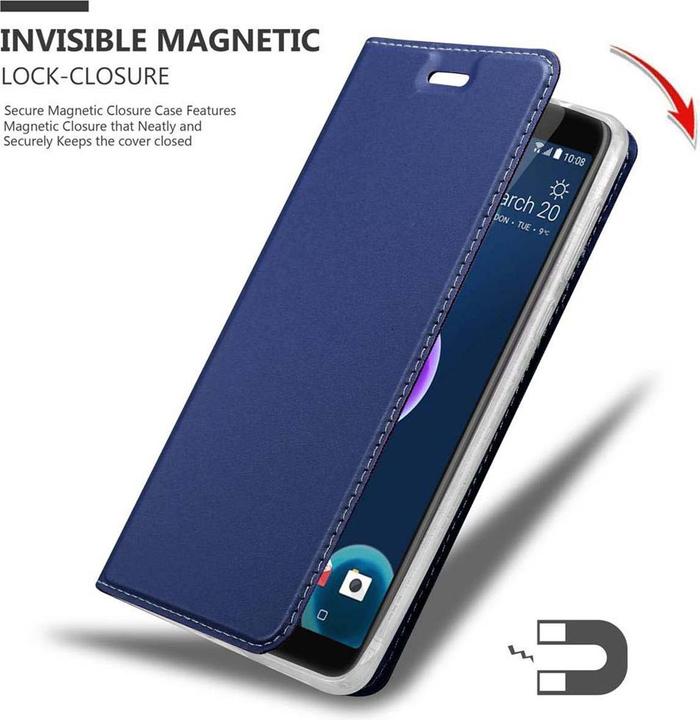 Image du produit Cadorabo Book Classy Style Cover (HTC Desire 12)