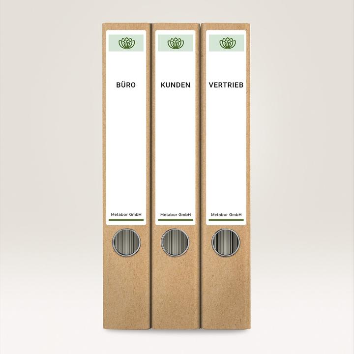 Actual product image Avery Recycling folder labels, home office, small pack