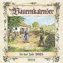 Actual product image Swiss farmer's wall calendar 2025 (German)