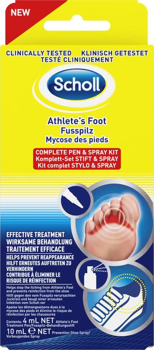 Scholl Fusspilz (Fusscrème & Fussgel, 4 ml)