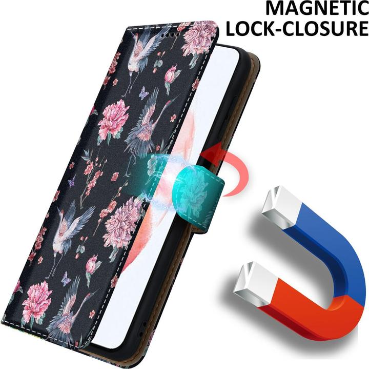 Actual product image Cadorabo Book cover with print (Samsung Galaxy S21+)