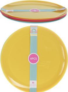 Immagine prodotto Excellent Houseware Set di piatti 6 pezzi 21 cm