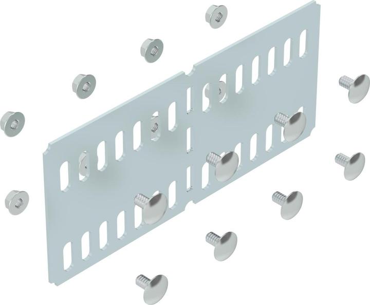 Produktbild OBO Bettermann BETTERMA RUVK 100 FS Universalverbinder mit Kantenschutz 100x RUVK100FS (20 cm)