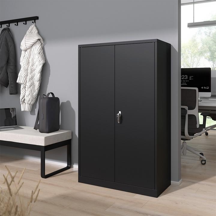 Actual product image Vicco Metallschrank (85 x 39 x 140 cm)