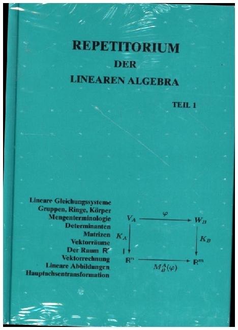 Produktbild Repetitorium der Linearen Algebra, Teil 1 (Deutsch, Detlef Wille, 2023)