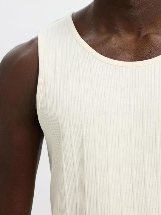 Immagine prodotto Selected Homme Geripptes Baumwoll Tanktop (M)