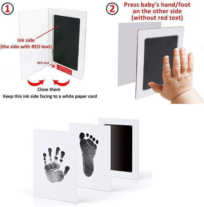 Actual product image JTI Kit for paw and hand prints - Black