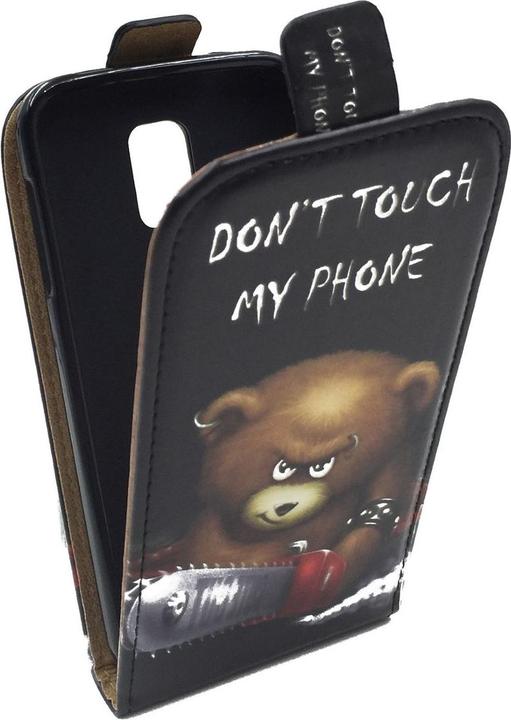 Produktbild König Design Handyhülle für Samsung Galaxy S5 / S5 Neo Schutztasche Wallet Cover Case Schwarz (Samsung Galaxy S5 Neo, Samsung Galaxy S5)