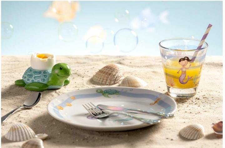 Immagine prodotto Leonardo Portauovo per bambini Avventura Turtle, verde/blu chiaro (1 x)