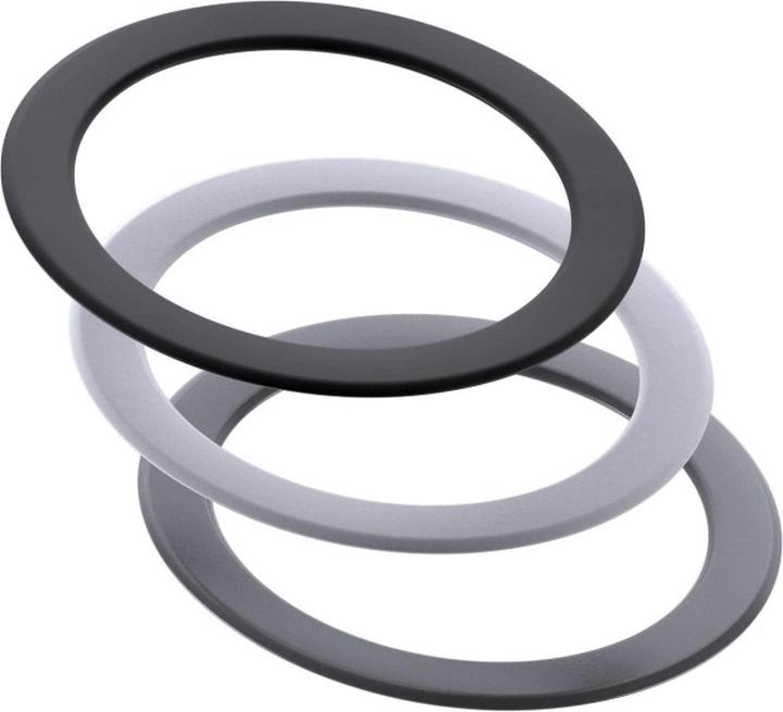Actual product image Sp Connect Magnetic Adhesive Mount SPC+ 3 pieces white/black/grey