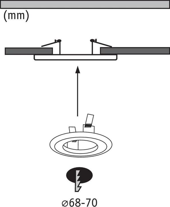 Produktbild Paulmann Einbauleuchte Adapter