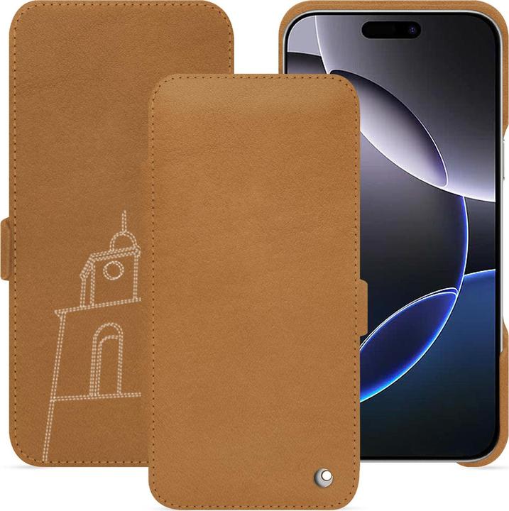 Produktbild Noreve Lederschutzhülle horizontal (Apple iPhone 16 Pro Max)