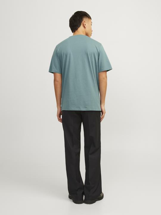 Actual product image Jack & Jones Single-coloured round neck T-shirt T-shirt (L)
