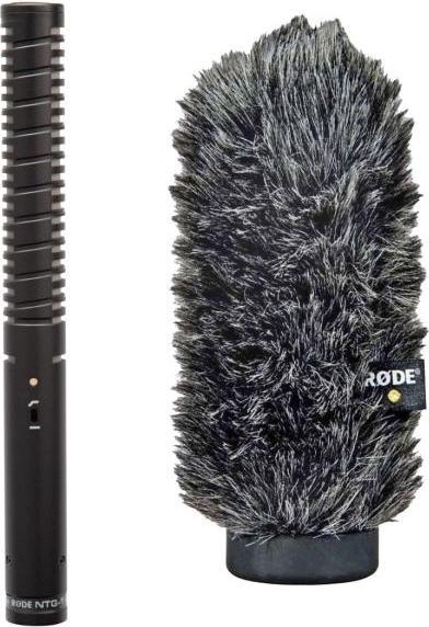 Produktbild RØDE NTG-1 Richtmikrofon mit WS6 Fell-Windschutz