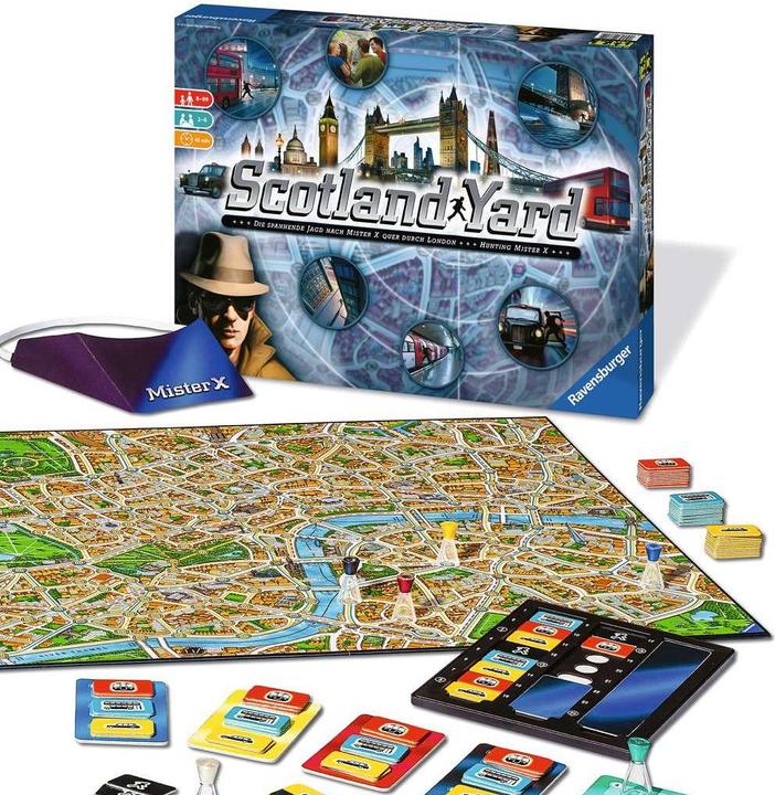 Actual product image Ravensburger Scotland Yard (German, French, Italian, English)