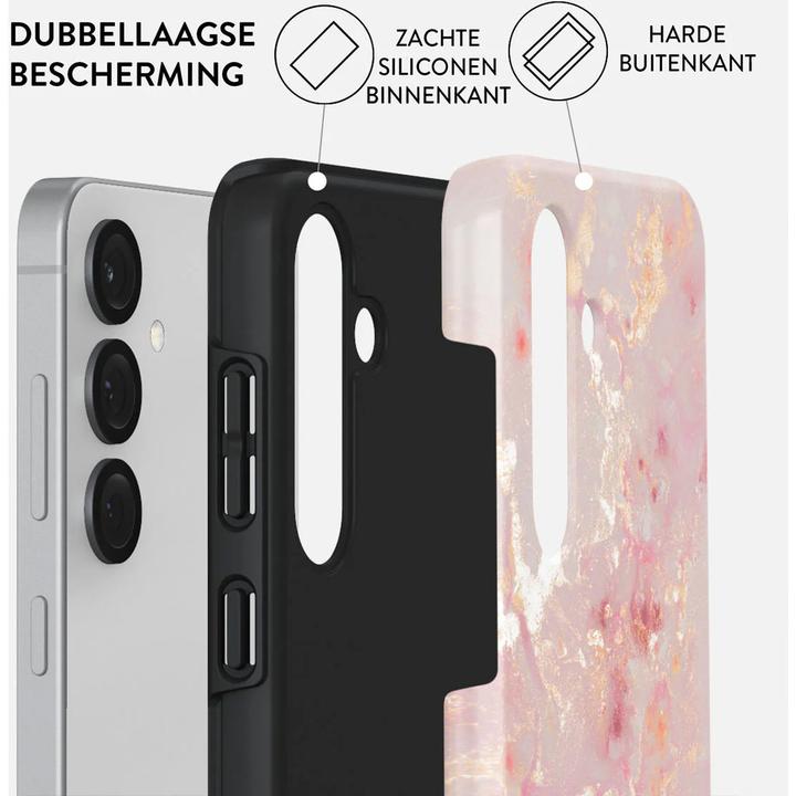 Productafbeelding Burga Tough Case Samsung Galaxy S25 - Golden Coral (Samsung Galaxy S25)