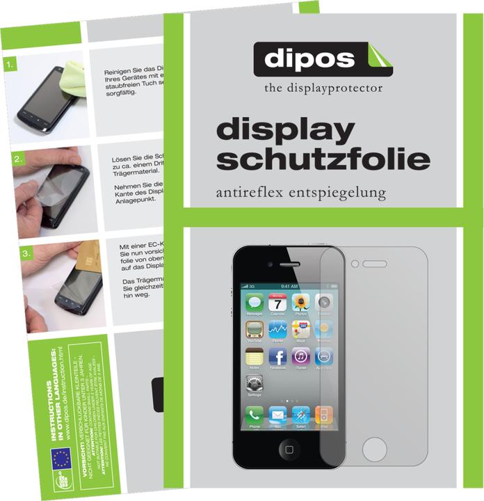 Immagine prodotto Dipos Pellicola Protettiva Antiriflesso (5 Pezzo/i, Apple iPhone 4s, Apple iPhone 4)