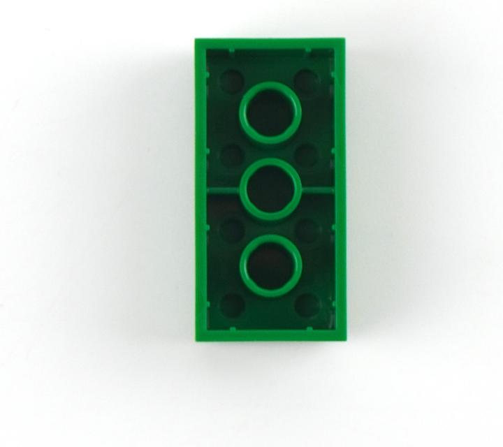 Produktbild LEGO 2x4 Steine Grün - 100 Stück - Green bricks 3001 (3001, LEGO Zubehör)