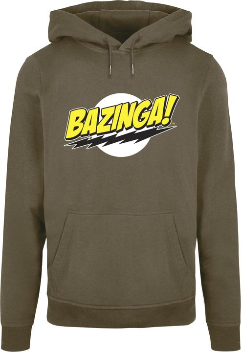 Immagine prodotto Absolute Cult Big Bang Theory - Felpa con cappuccio Basic Bazinga - 115197 (5XL)