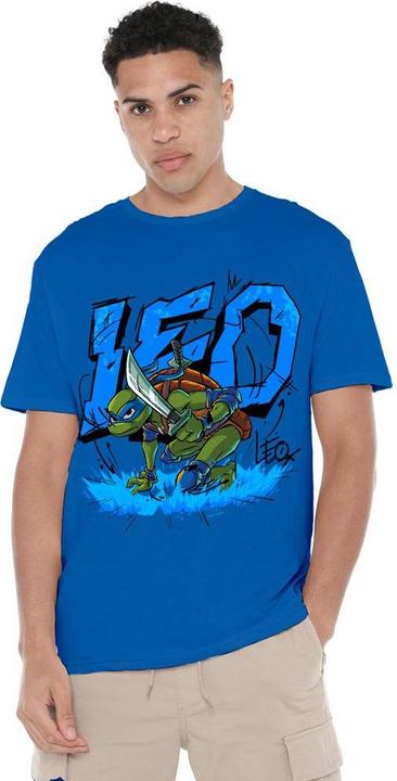 Immagine prodotto Teenage Mutant NT Groundbreaking Maglietta Leonardo Uomo (4XL)