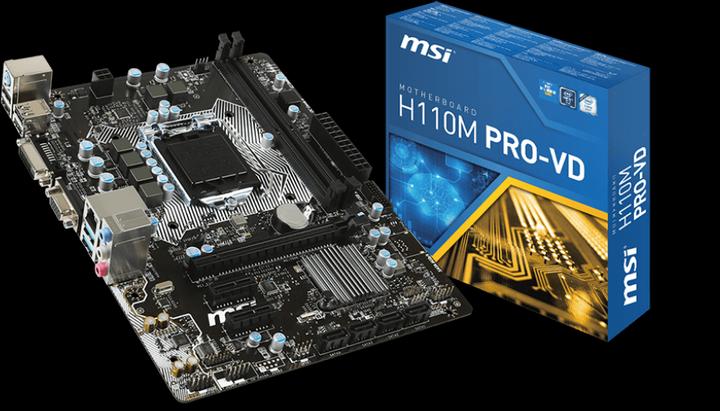 Produktbild MSI H110M Pro-VD (LGA 1151, Intel H110, mATX)