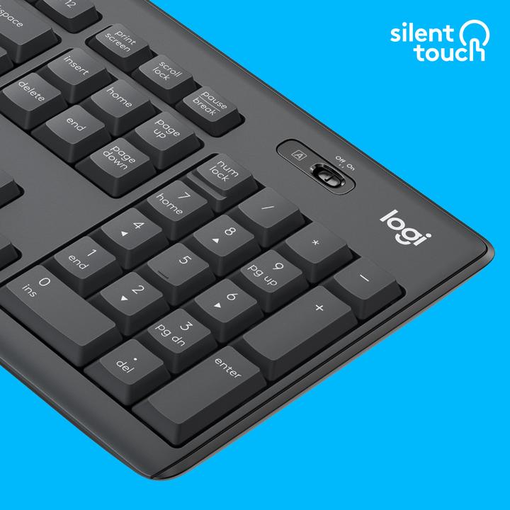 Produktbild Logitech MK295 Silent (US, Kabellos)