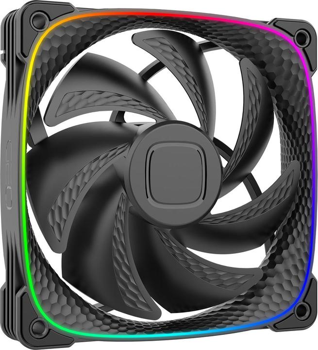 Immagine prodotto Geometric Future Ventola Squama 2503B RGB - 120 mm, nera (120 mm, 1 x)