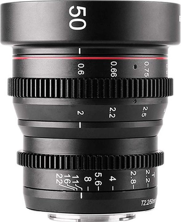 Produktbild Meike 50 mm T2.2 Sony E Cine (Sony E, APS-C / DX)
