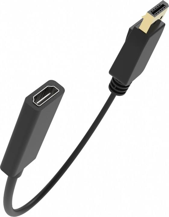 Actual product image Inca Adapter DisplayPort IDPH-07 1.4 > HDMI, 4K, 0.2m retail (20 cm)
