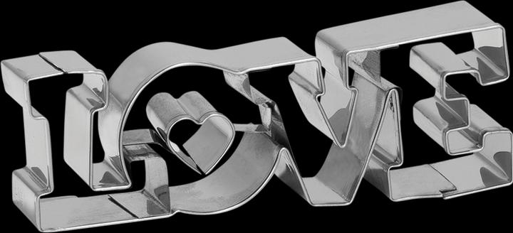 Patisse Cookie Cutter LOVE 11cm