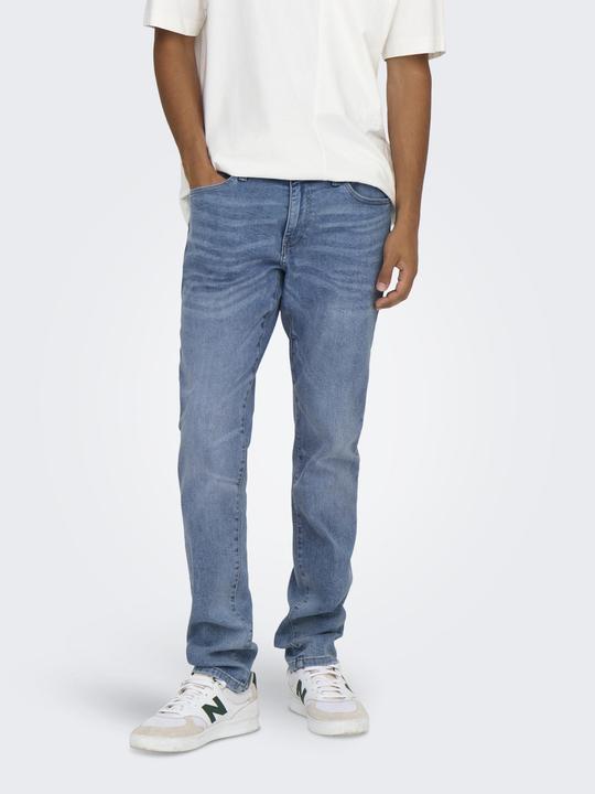 Actual product image Only & Sons Slim Fit Low Waist Jeans Slim Fit Jeans (28)