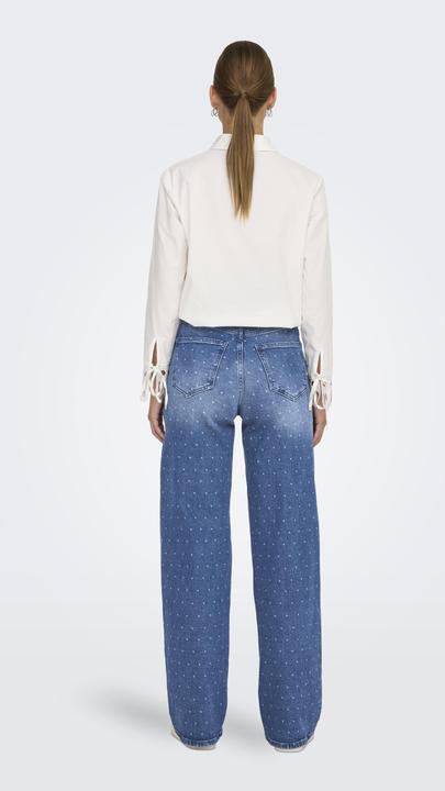 Actual product image Only ONLJUICY Hohe Taille Weiter Beinschnitt Jeans Jeans mit weitem Bein (W30/L32)