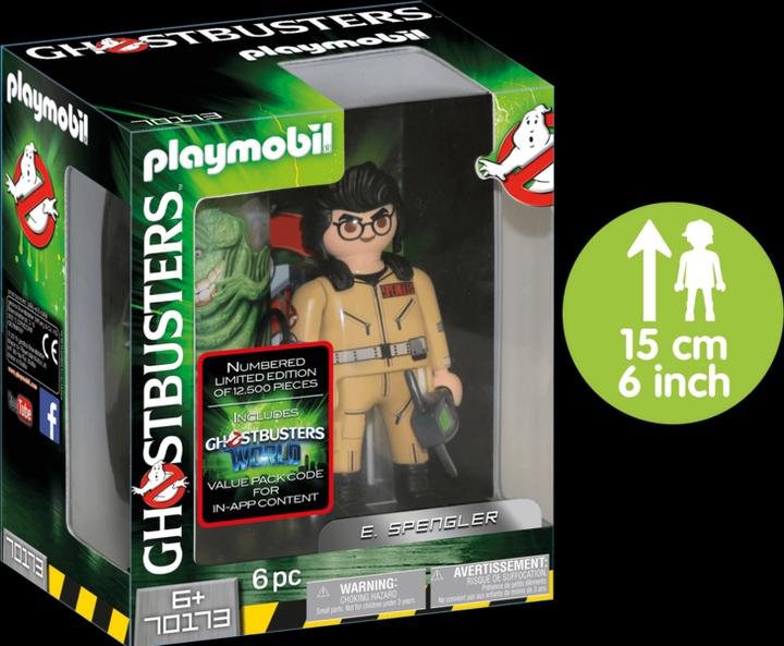 Produktbild Playmobil Ghostbusters Sammlerfigur E. Spengler (70173, Playmobil Ghostbusters)