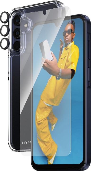 Image du produit PanzerGlass Bundle Ultra Wide FIt Glass + Case + Lens (1 pièce(s), Samsung Galaxy A15 5G, Samsung Galaxy A15)