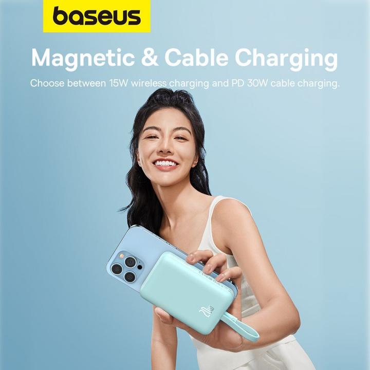 Actual product image Baseus Magnetic Mini (10000 mAh, 20 W, 38.50 Wh)