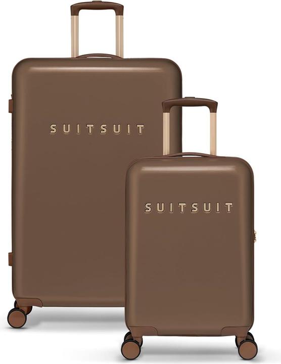 Suitsuit 2-teiliges Kofferset Fab Seventies (94 l, Handgepäck (bis 50l), L (90 - 115l))