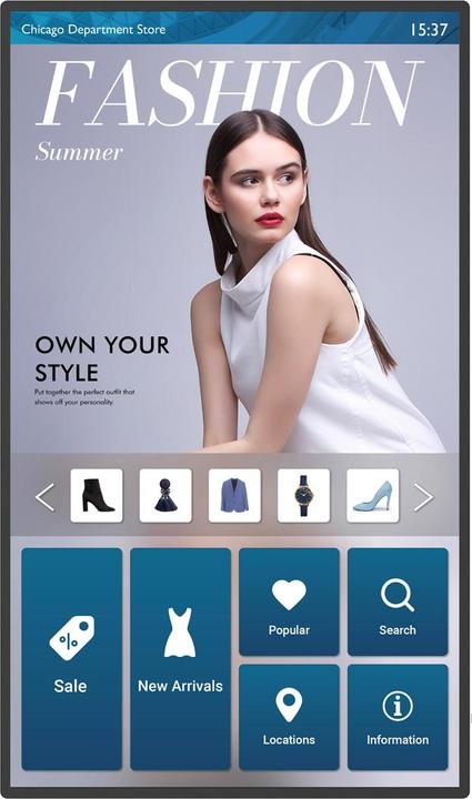 Produktbild BenQ interaktives Display IL5501 (3840 x 2160 Pixel, 55")