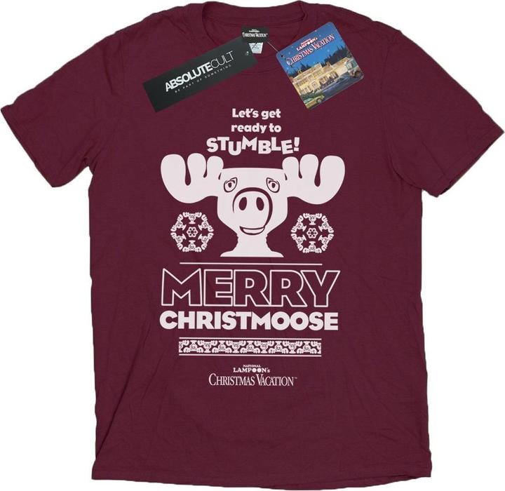 National Lampoon´s Vacation National Lampoon's Christmas Vacation Merry Christmoose TShirt (XL)