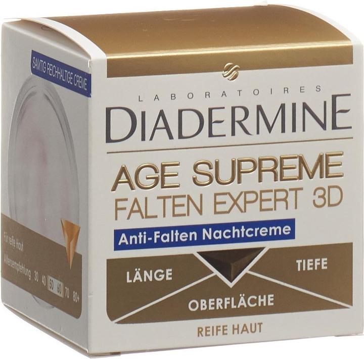 Diadermine Age Supreme Wrinkle Expert 3D Anti-Wrinkle Night Cream (50 ml, Night cream)