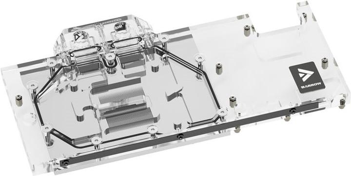 Actual product image Barrow LRC2.0 full coverage GPU Water Block for AMD 6900XT Aurora RGB - Acrylic