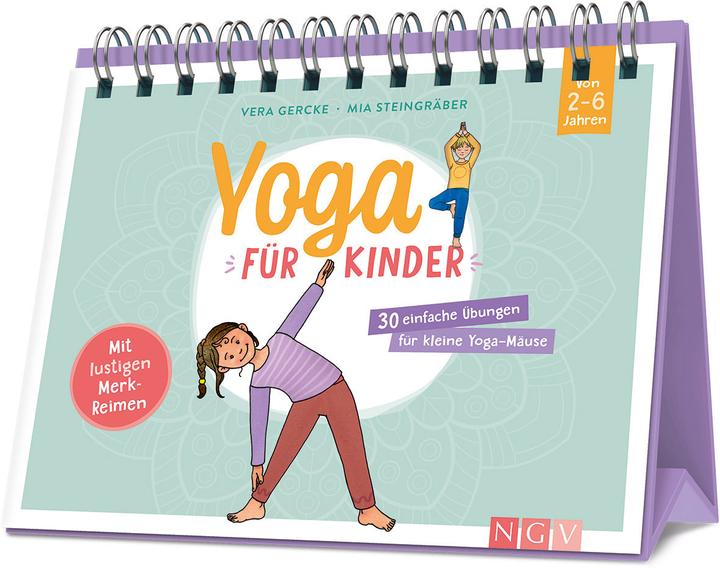 Produktbild Yoga für Kinder - 30 einfache Übungen für kleine Yoga-Mäuse von 2-6 Jahren (Deutsch, Vera Gercke, 2022)