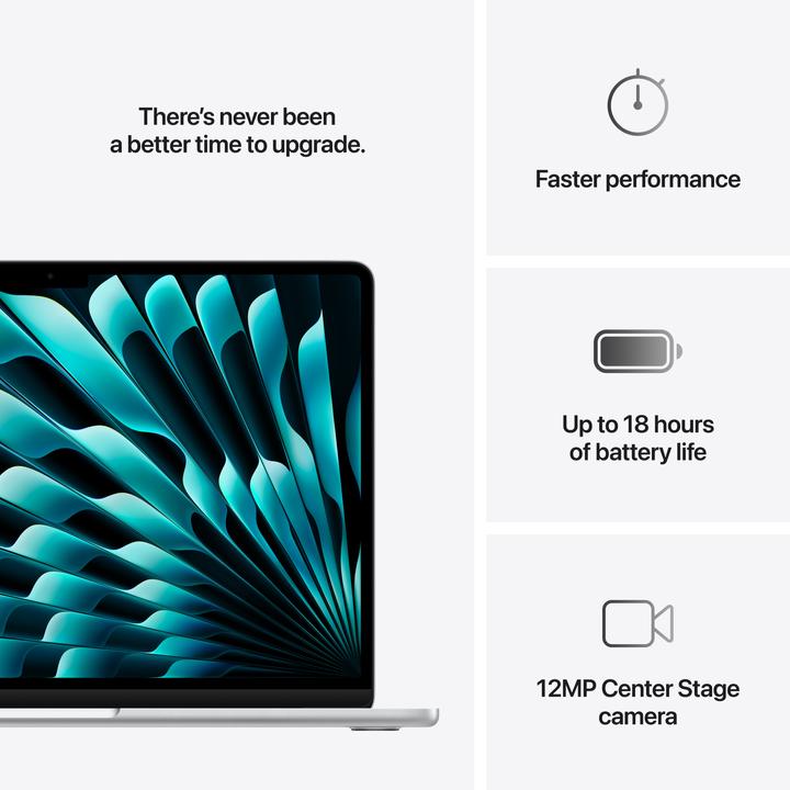 Immagine prodotto Apple MacBook Air - 2025 (13.60", M4, 24 GB, 256 GB, DE)