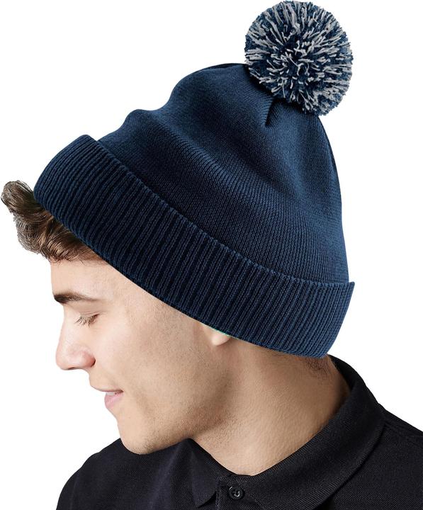 Actual product image Beechfield Snowstar hat recycled material (One size)
