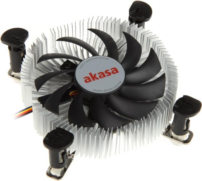 Produktbild Akasa AK-CC7122BP01 Low Profile CPU-Kühler (26 mm)