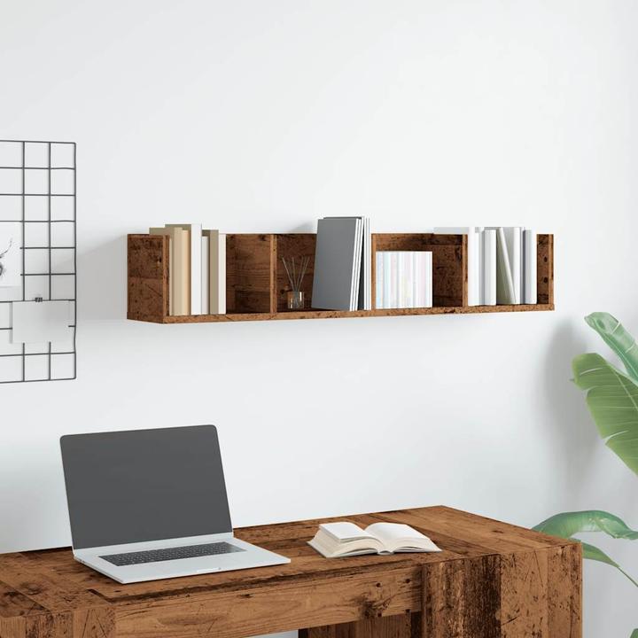 Image du produit VidaXL CD-Wandregal -Optik (100 x 18 x 18 cm)