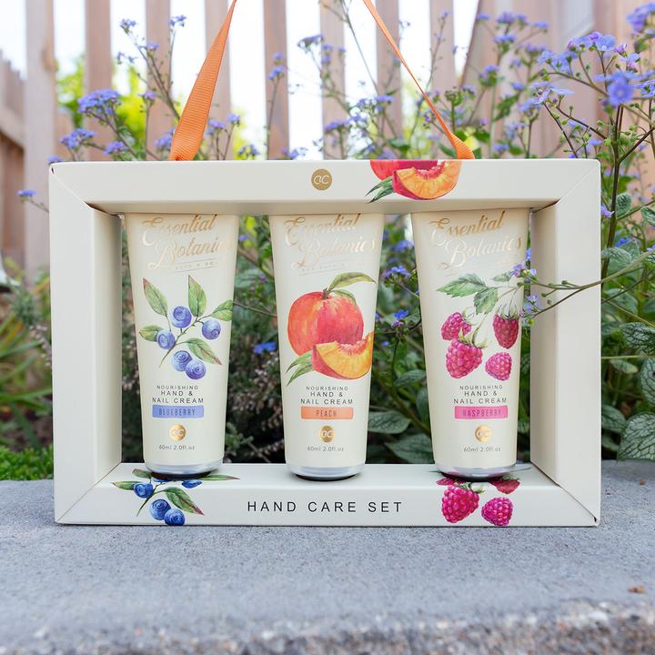 Immagine prodotto Accentra BOTANICHE ESSENZIALI - Set per la cura delle mani ai frutti (Set per la cura del corpo)