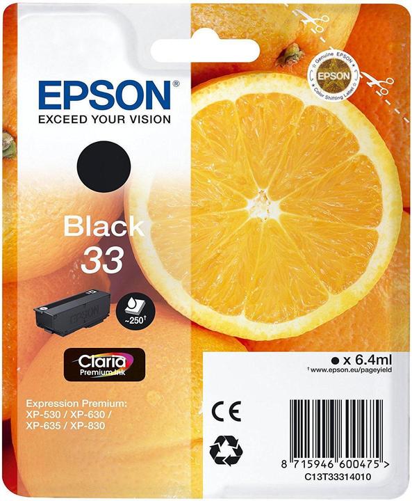 Produktbild Epson 33 Claria Premium (BK)