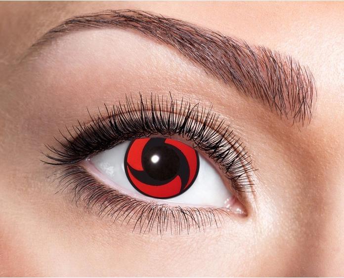 Eyecatcher Kontaktlinsen Werwolf (Rot/schwarz)