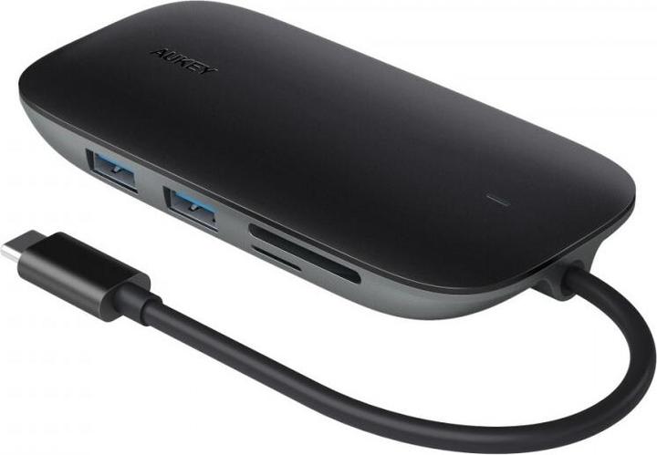 Immagine prodotto Aukey I/O-HUB USB3 3 PORTE CB-C71/LLTSN1001018 (USB-C, 8 Porti)
